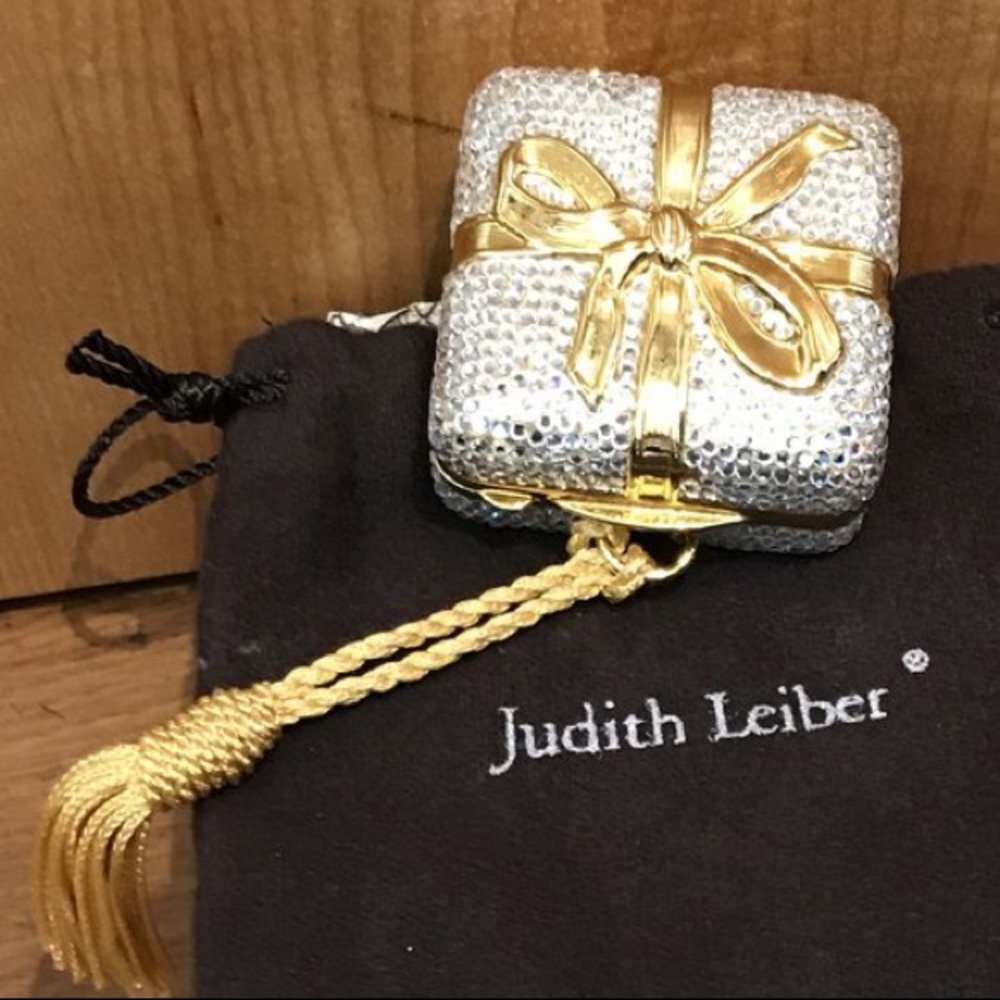 Judith Leiber Swarovski Pill Box